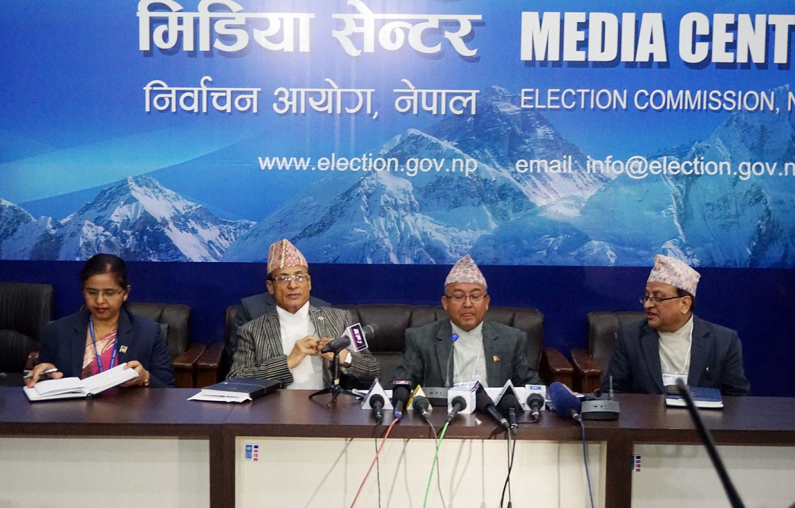 उपनिर्वाचनमा ६५ दशमलव ४३ प्रतिशत मत खसेको प्रारम्भिक अनुमान