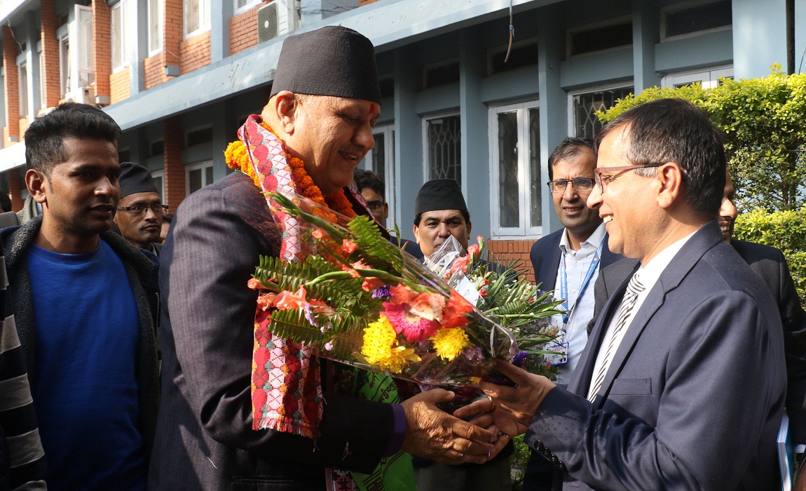 आयात प्रतिस्थापनका उद्योग विकास र प्रवद्र्धनका लागि प्रतिवद्ध छु : मन्त्री भट्ट