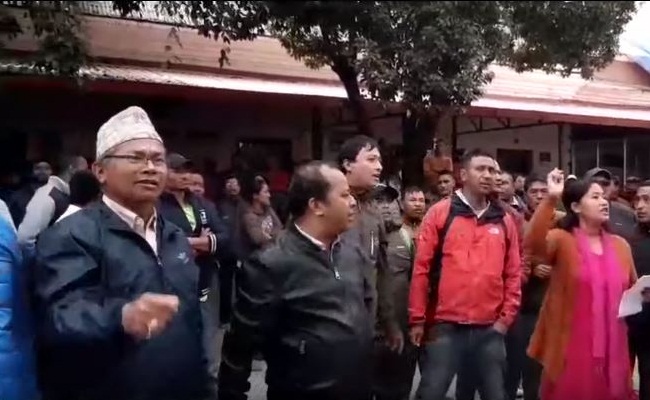 भक्तपुर क्यान्सर अस्पतालमा झडप