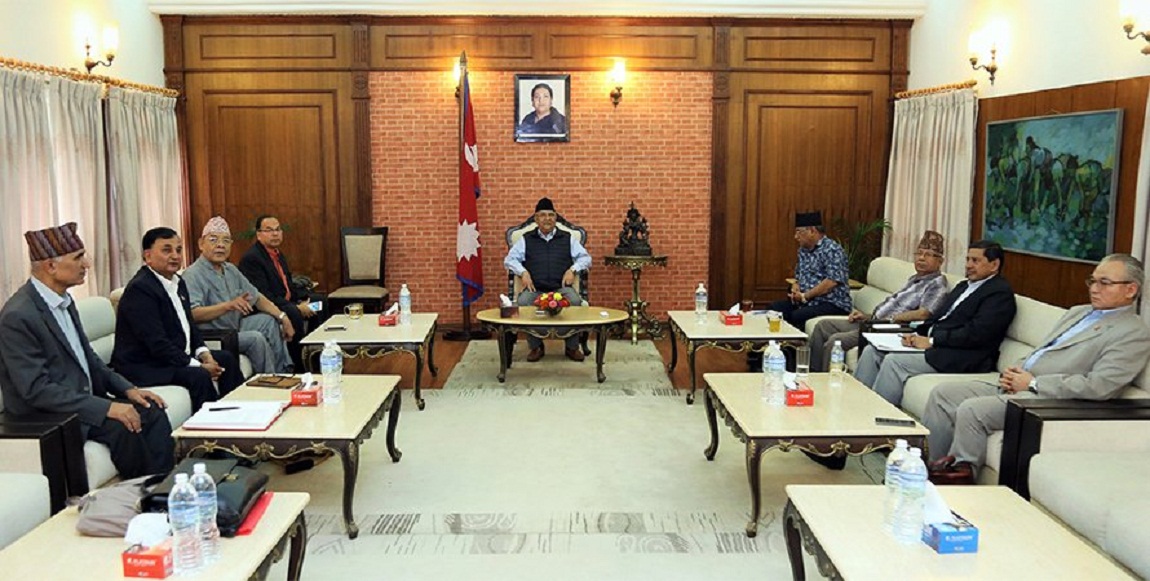 नेकपा सचिवालय बैठक बस्दै