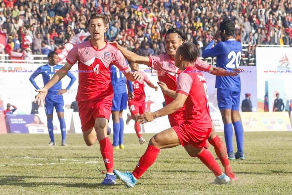 अनन्तको गोलमा नेपालको जितसंगै फाइनलमा प्रवेश