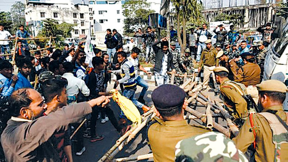 नागरिकता विधेयकको भारतभर विरोध प्रर्दशन