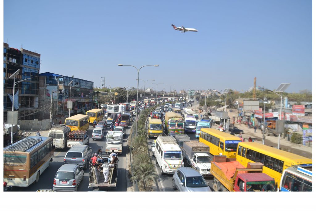 काठमाडौँमा आज जोर नम्बर प्लेटका सवारी मात्र सञ्चालन