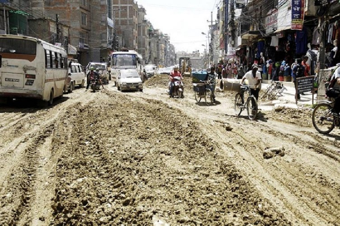 जोरपाटी–सुन्दरीजल सडक खण्डमा दुई दिन सवारीसाधन नचल्ने