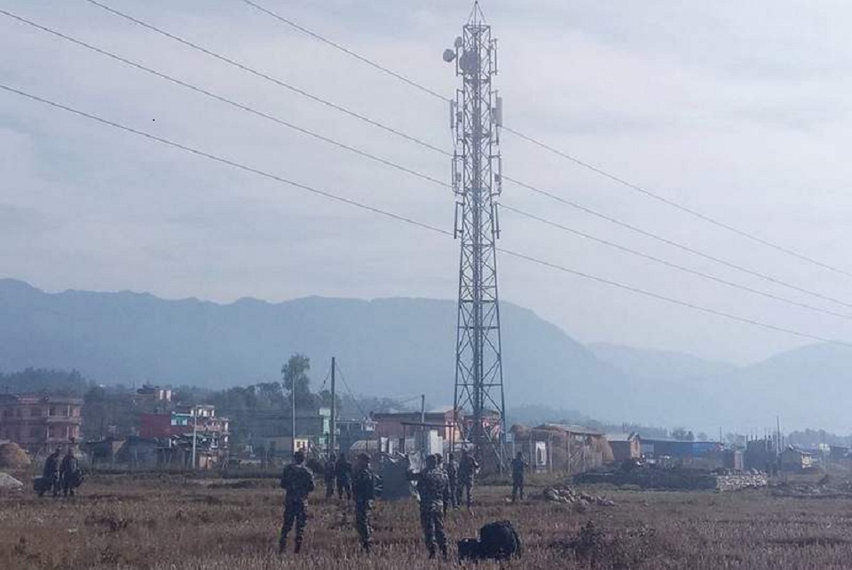 सुर्खेतको एनसेल टावर फेदमा शंकास्पद बस्तु फेला
