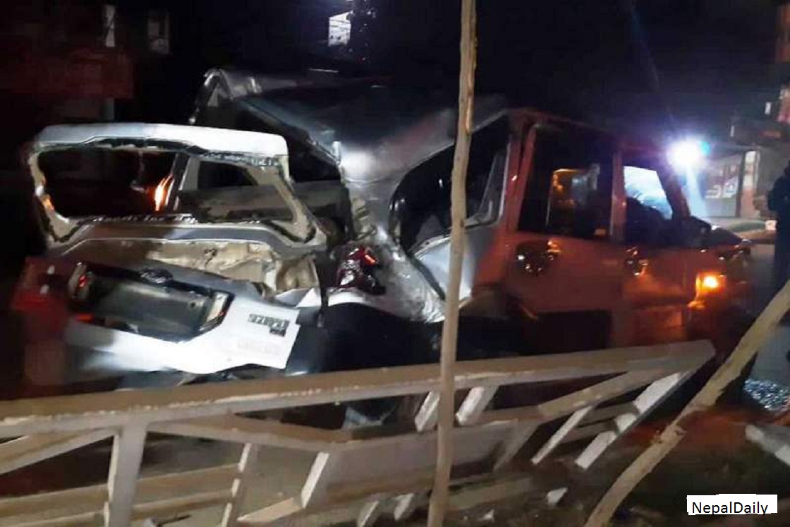 वीरगन्जमा स्कार्पियो दुर्घटना हुदाँ एक जनाको मृत्यु,तीन घाईते