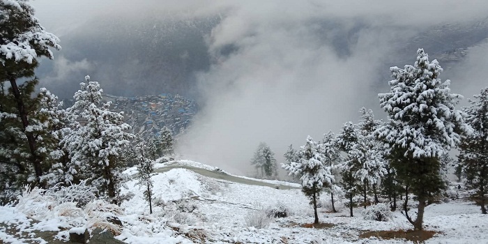 रुकुमपूर्वमा पुनः हिमपात, दैनिकी कष्टकर