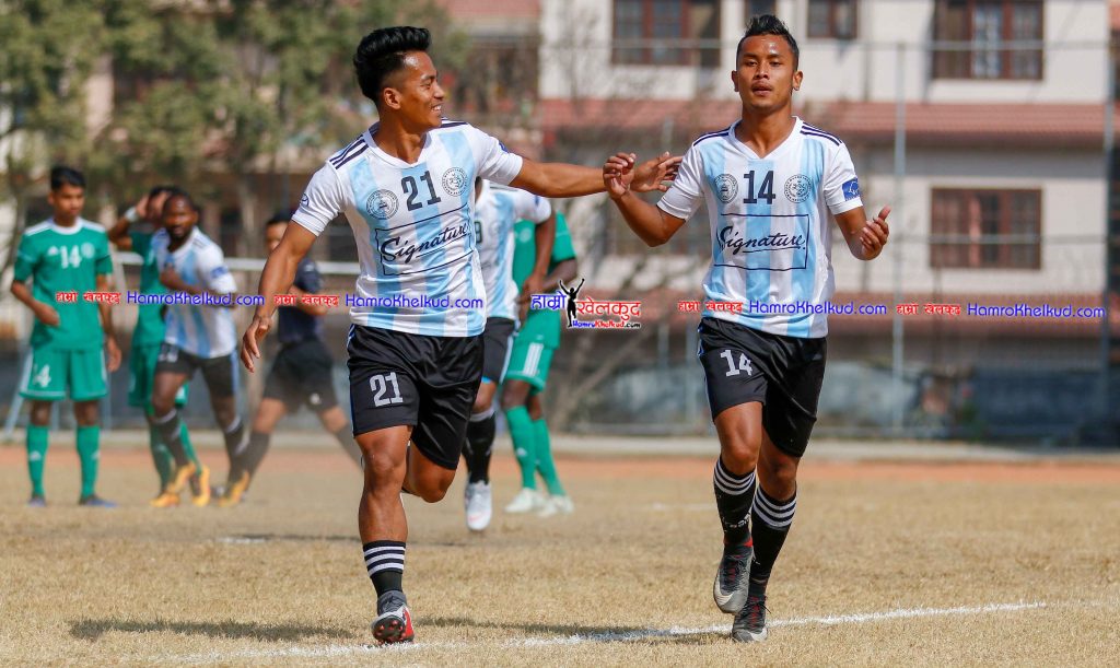 ए डिभिजन लिग–सङ्कटामाथि मनाङको जित