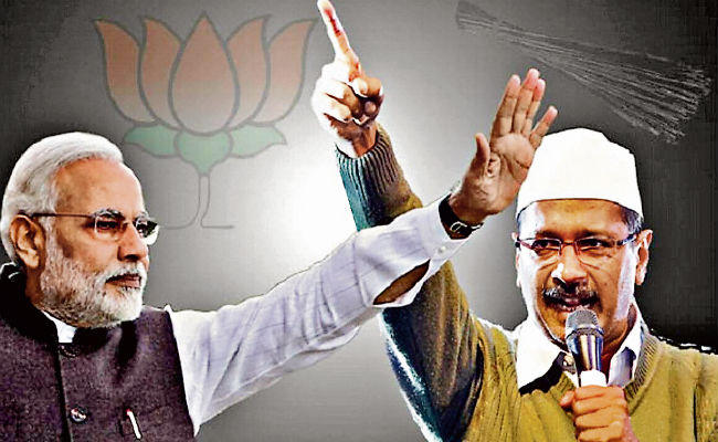 मोदी सरकारलाई हराउदै आम आदमी पार्टी (आप) चुनावमा विजय