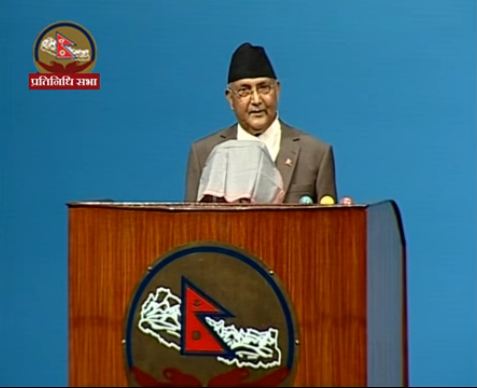 प्रतिनिधिसभामा प्रधानमन्त्री ओलीले सांसदकाे प्रश्नकाे जवाफ दिँदै (LIVE)