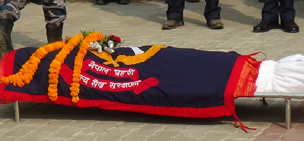 बाँकेमा जिपको ठक्करबाट प्रहरी जवानको मृत्यु