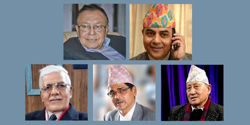 नेकपा विवादमा छिटो निर्णय देऊः पाँच पूर्वनिर्वाचन आयुक्त