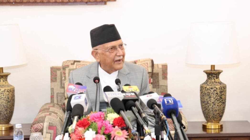 नेपाल-भारत सम्बन्धलाई सुदृढ र मजबुत गर्दै लैजान्छौं : प्रधानमन्त्री ओली