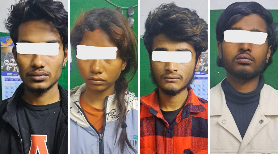‘हनी ट्रयाप’ शैलीमा गौशालामा लुटपाट, युवतीसहित चार जना पक्राउ