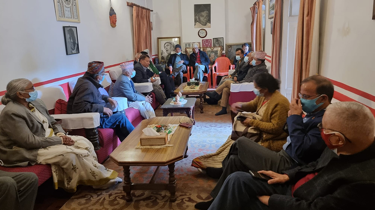 कांग्रेसको संस्थापन इतर समूहको बैठक सुरु
