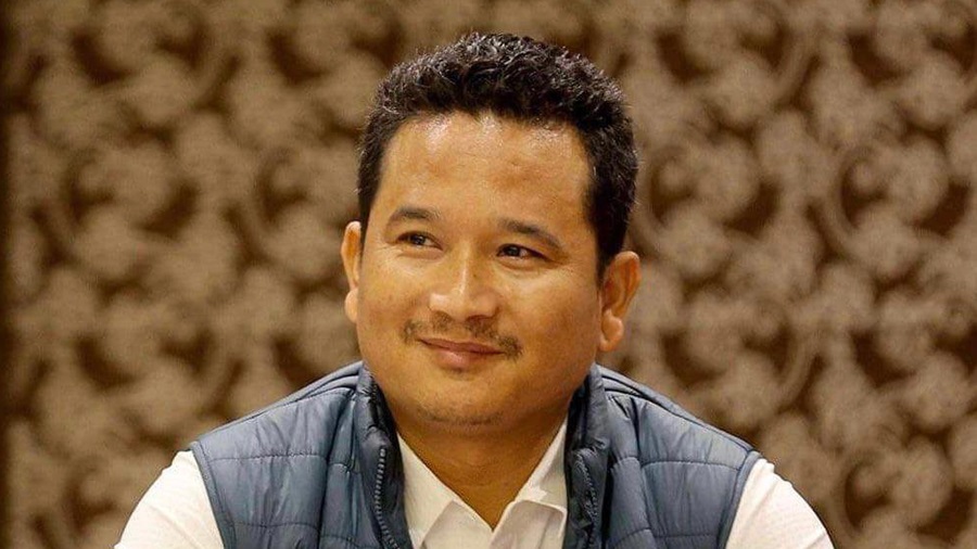छुटे एन्फाका उपाध्यक्ष दावा लामा