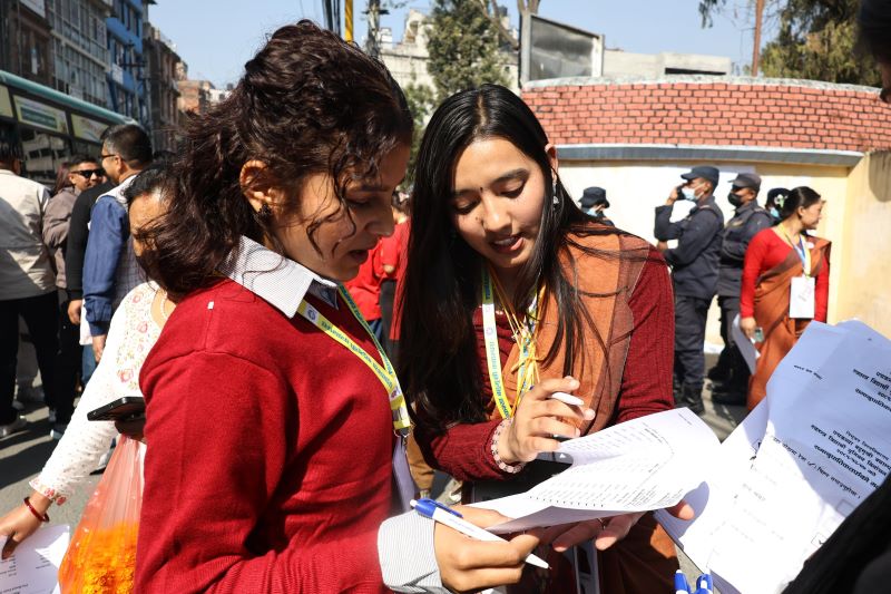 पद्मकन्यामा निर्वाचन: पत्रकारलाई प्रवेश निषेध, निर्वाचन अधिकृतको मोबाइल अफ