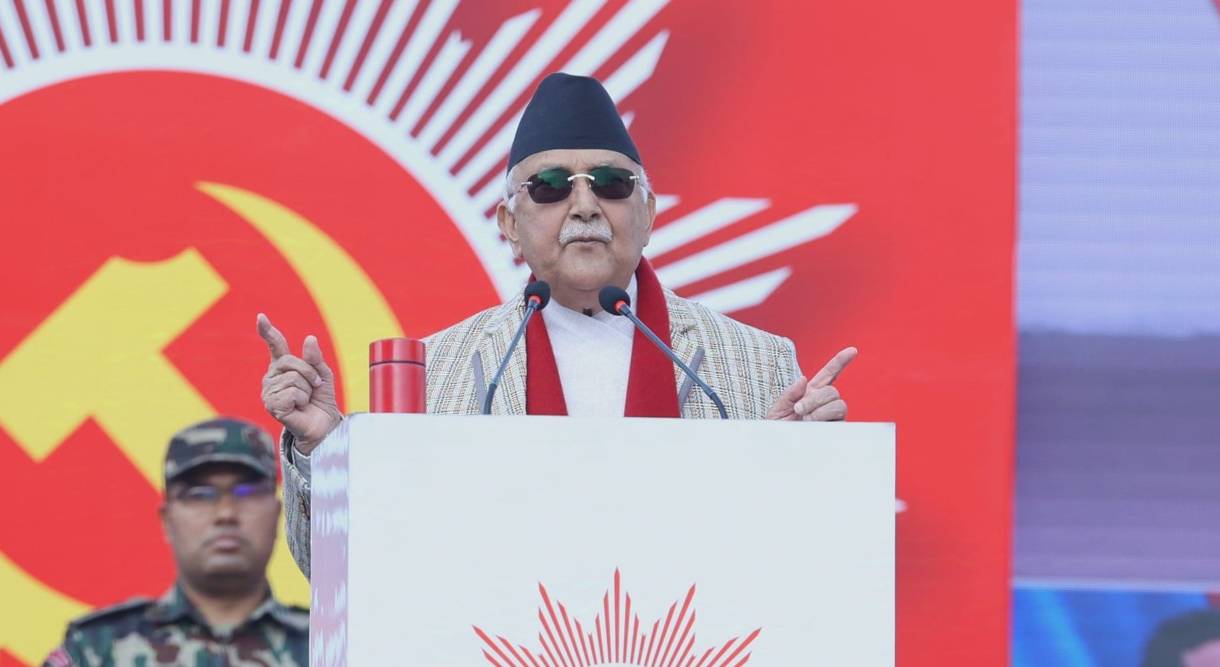 दरबारमार्गको जागरण सभामा प्रधानमन्त्री ओलीले भनेका यी ८ कुरा