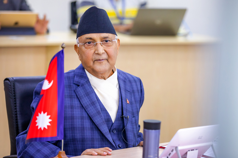 मन्त्री र राज्यमन्त्रीहरुलाई बालुवाटार बाेलाएर प्रधानमन्त्री ओलीले दिए यी चार सन्देश