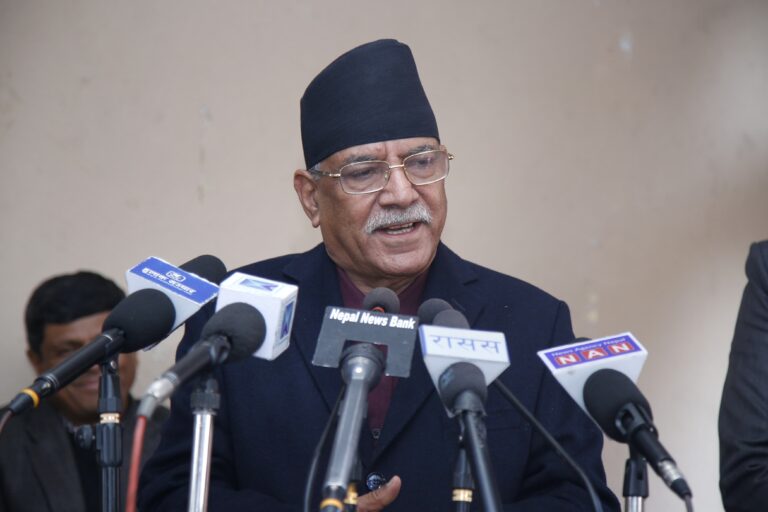 नेपाल बनाउन सम्भव छ र हामीले नै बनाउने हो: प्रचण्ड