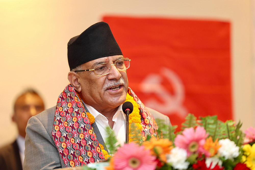 विजया दशमीले संकटपूर्ण परिस्थितिको सामना गर्ने शक्ति देओस्ः अध्यक्ष दाहाल