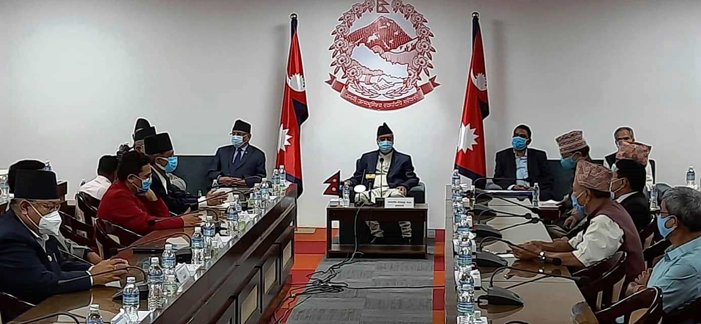 उच्चस्तरीय राजनीतिक संयन्त्रको पहिलो बैठक बस्दै, यस्ता छन् एजेण्डा ?