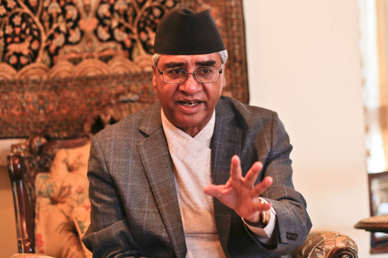 कांग्रेस सभापति देउवाद्वारा घर वा डेरामै सीमित रहेर दशैं मनाउन अपिल