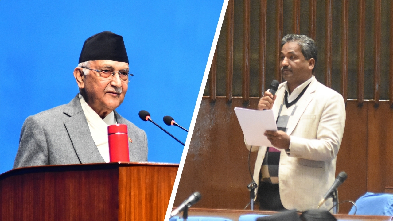 प्रभु साहको प्रश्नमा प्रधानमन्त्रीको आक्रोश : म मेनपावरको मान्छे हुँ ?
