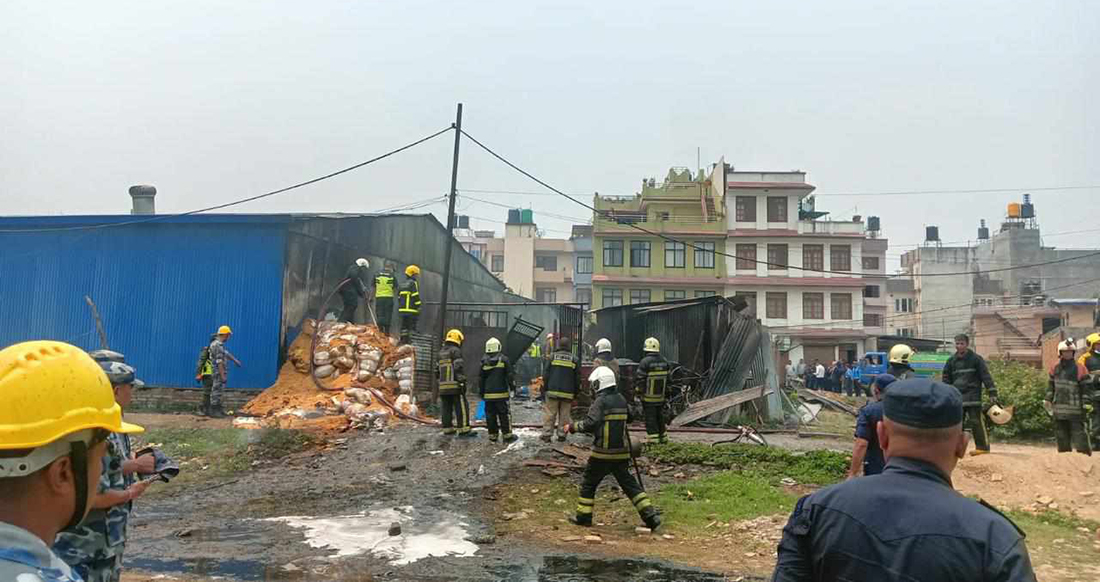 ललितपुरमा जलेर घाइते भएका दिदीबहिनीको मृत्यु