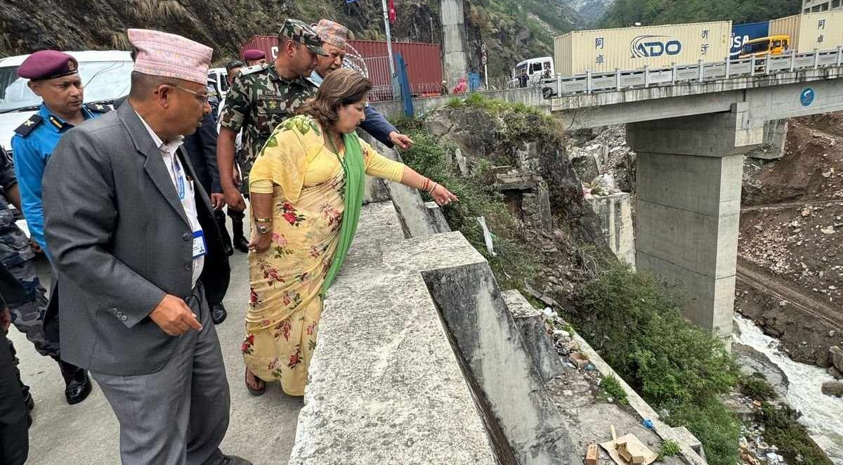 तातोपानी नाकालाई थप व्यवस्थित गर्न परराष्ट्रमन्त्रीको निर्देशन