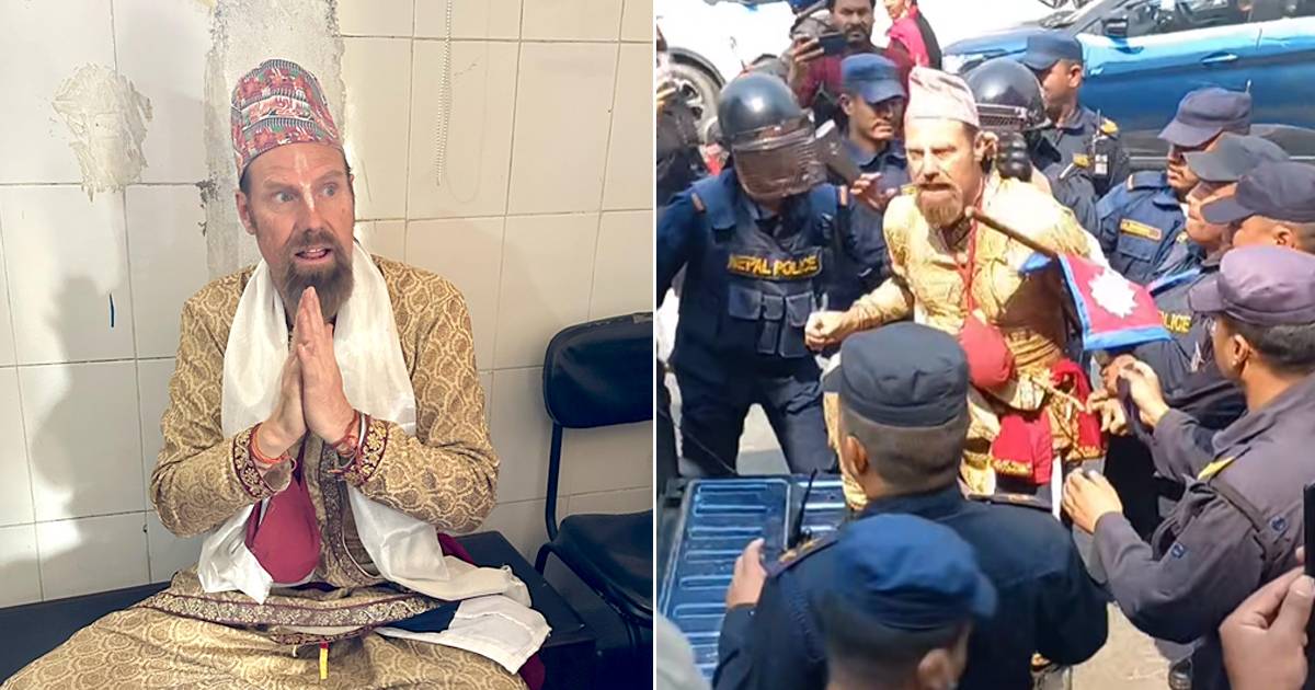 इतीघरमा प्रदर्शन गर्ने अमेरिकी नागरिक पक्राउ