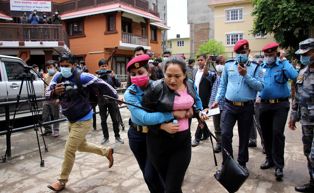बालिका खड्काको मुद्दामा जिल्ला अदालत काठमाडौंमा आज थुनछेक बहस