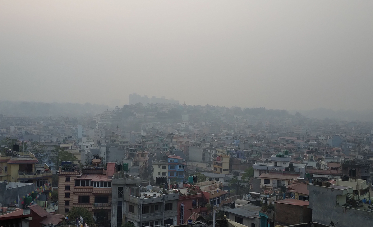 काठमाडौंको आकाशबाट बादल फाट्न केही दिन लाग्ने