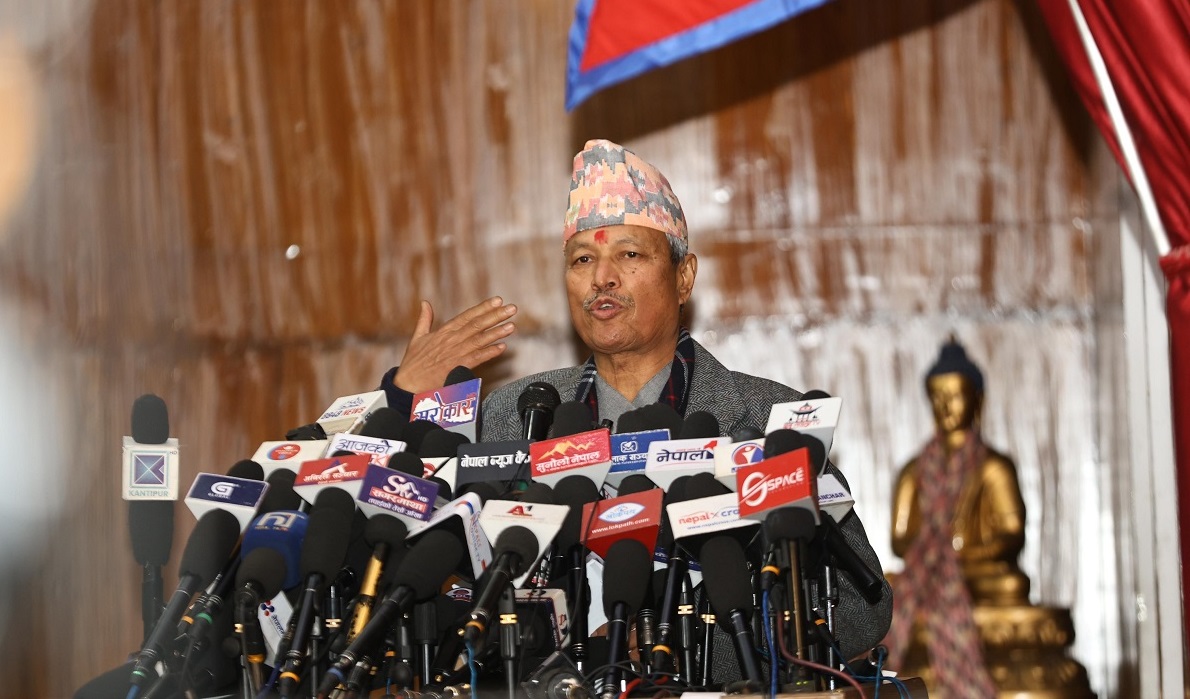 एमाले रङ खुइलिएर बामाले भएको छ, मिसन ०८४ पतन हुन्छः भीम रावल