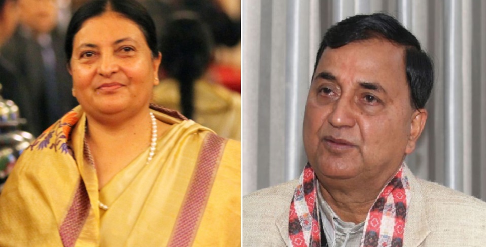 नेकपा विवादः प्रचण्डलाई भेटेर राष्ट्रपतिलाई भेट्न शीतलनिवास पुगे पोखरेल