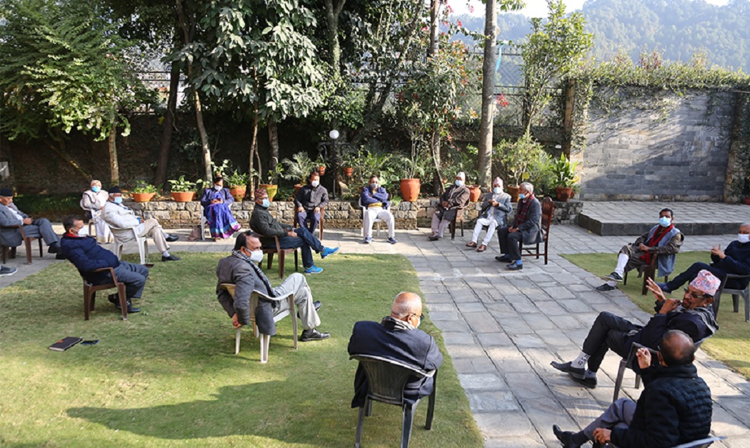 देउवा निवासमा कांग्रेस पदाधिकारी बैठक, नयाँ सरकार गठनबारे छलफल