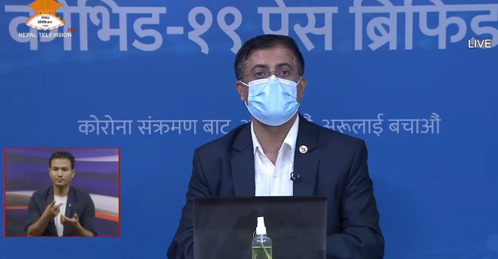 थप १ हजार ८३१ जनामा कोरोना संक्रमण पुष्टि, २० जनाको मृत्यु