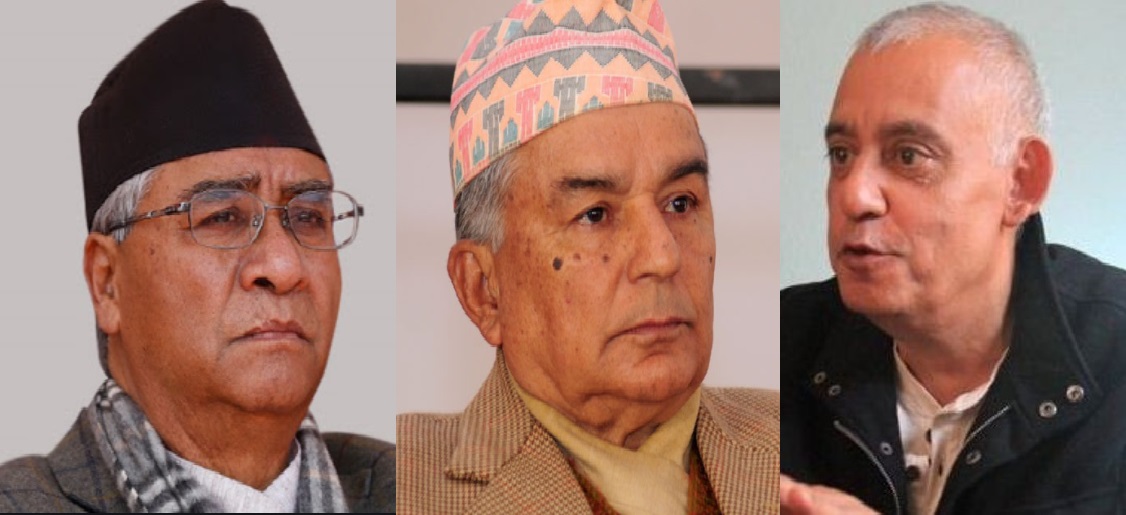 देउवाको समर्थनमा शशांक सभापति,  रामचन्द्र राष्ट्रपति