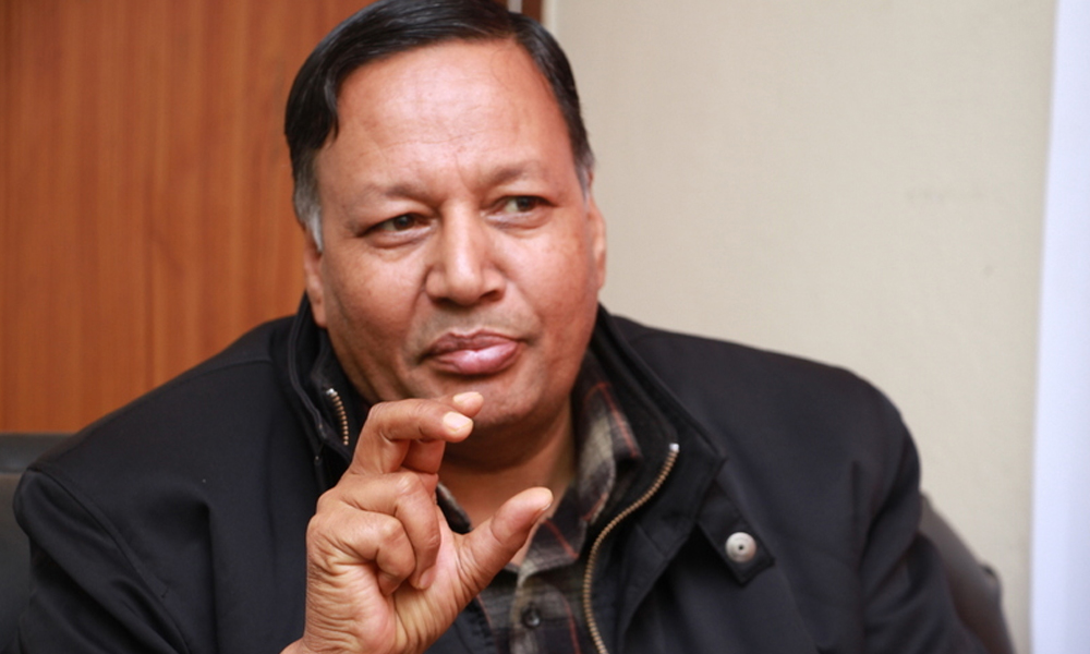 विभिन्न समूहका व्यक्तिगत चाहना सम्बोधन गराउन राजनीतिक दवाव आउने गरेको छः मन्त्री पौडेल