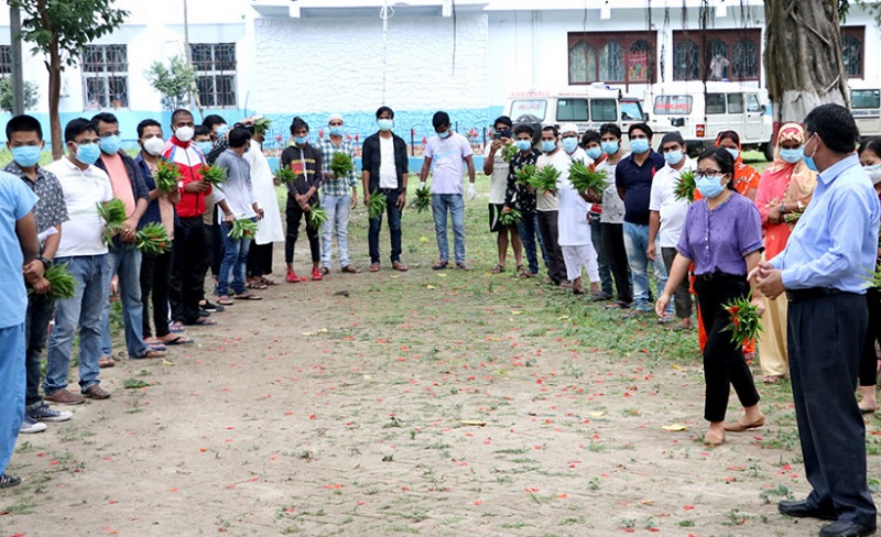 आज ४०९६ जना कोरोना संक्रमित डिस्चार्ज
