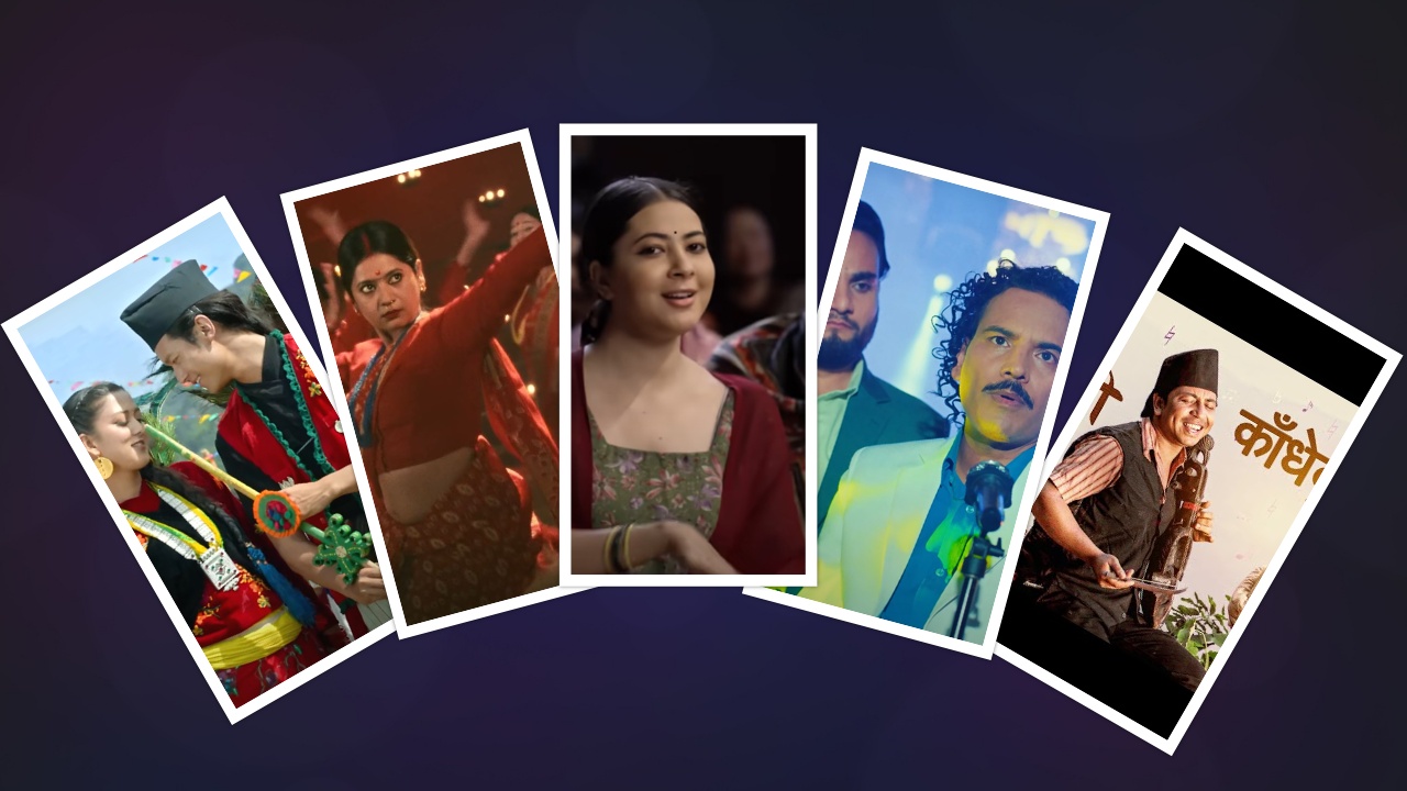 वर्ष २०८१ का हिट ५ फिल्मी गीत, कसको कति भ्युज ?