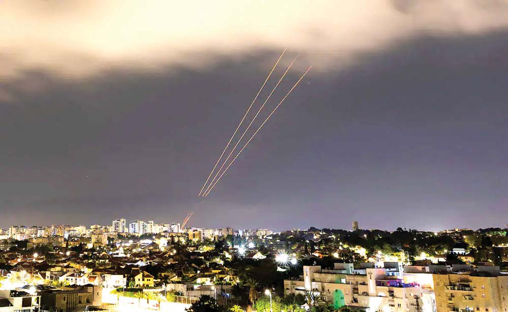 इजराइलद्वारा इरानमाथि जवाफी आक्रमण