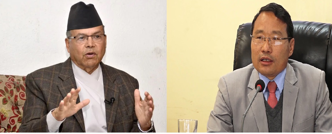 फुटको चर्चाकाबीच एकीकृत समाजवादीका सम्मानित नेता खनाललाई भेट्न डल्लु पुगे वर्षमान