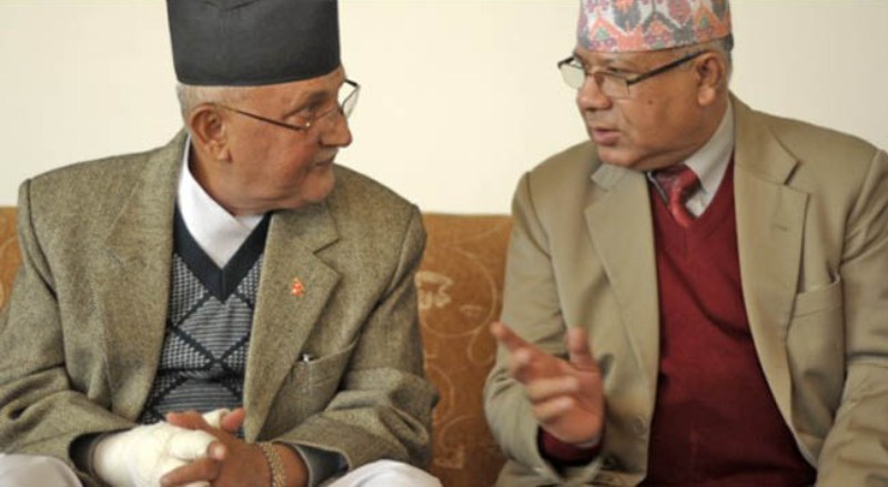 ओली र नेपालबीच आज पनि भेटवार्ता