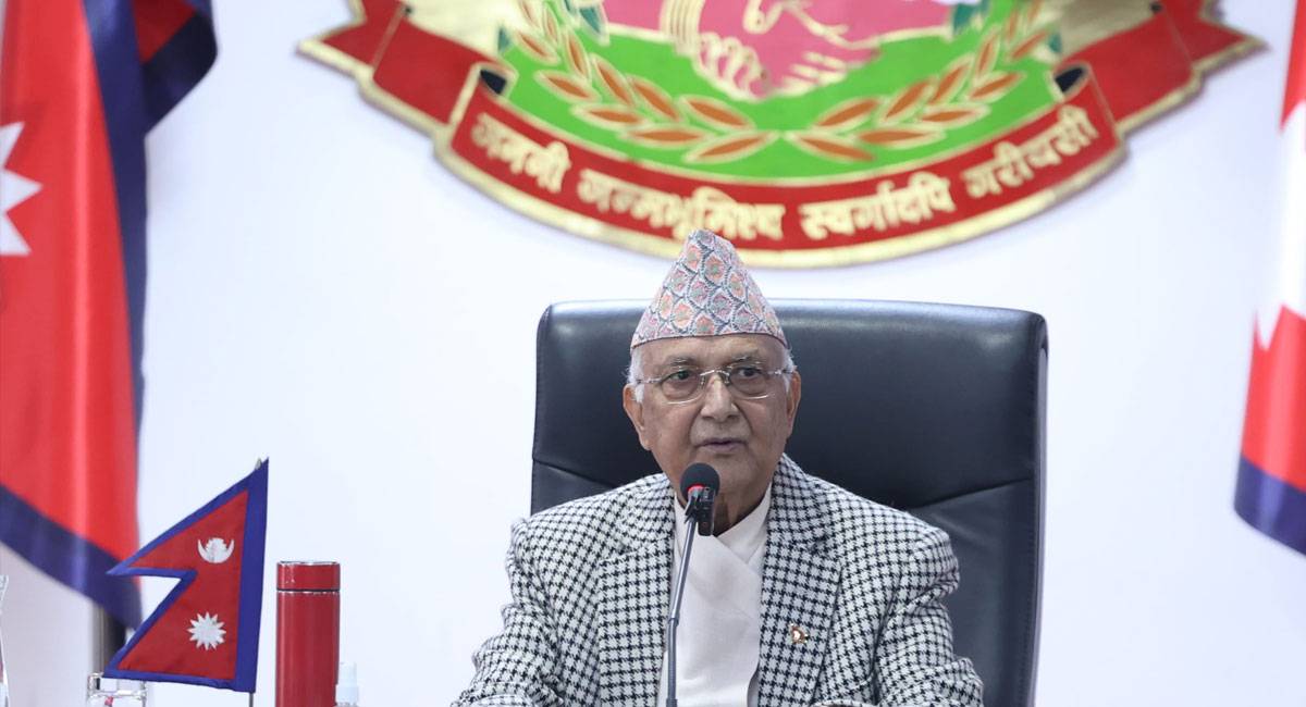 अध्यादेश पारित गर्न गणपूरक संख्या गन्ने बेला आइसकेको छैनः प्रधानमन्त्री