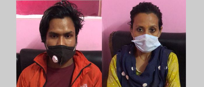 बालबालिकाले लगाएको  सुन लुट्ने महिला पक्राउ