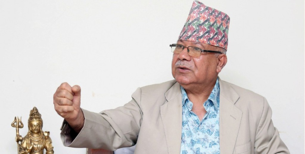 माधवकुमार नेपाल पक्षले बाेलायाे स्थायी कमिटी बैठक