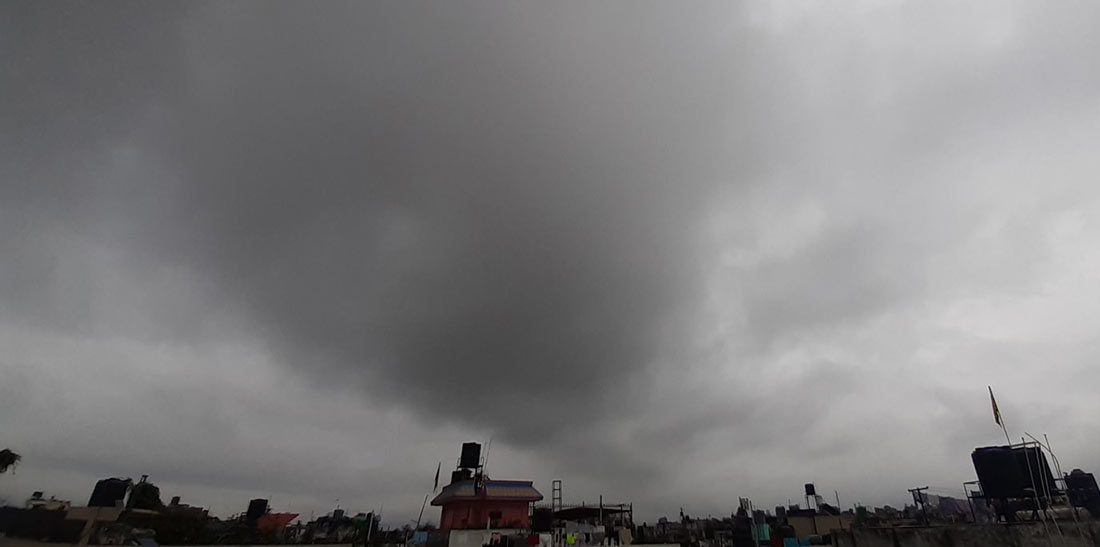 पश्चिमी र स्थानीय वायुको प्रभाव कायमै, कहाँ कहाँ हुन्छ आज वर्षा ?