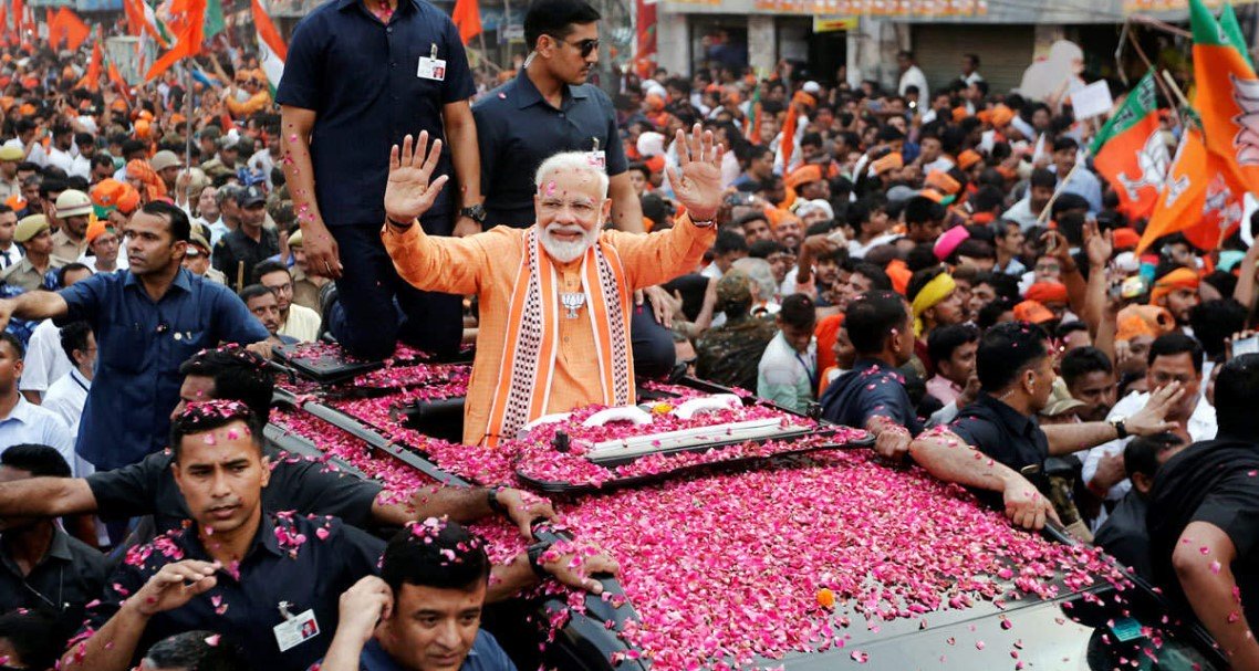 भारतीय प्रधानमन्त्री मोदी वाराणसीबाट विजयी