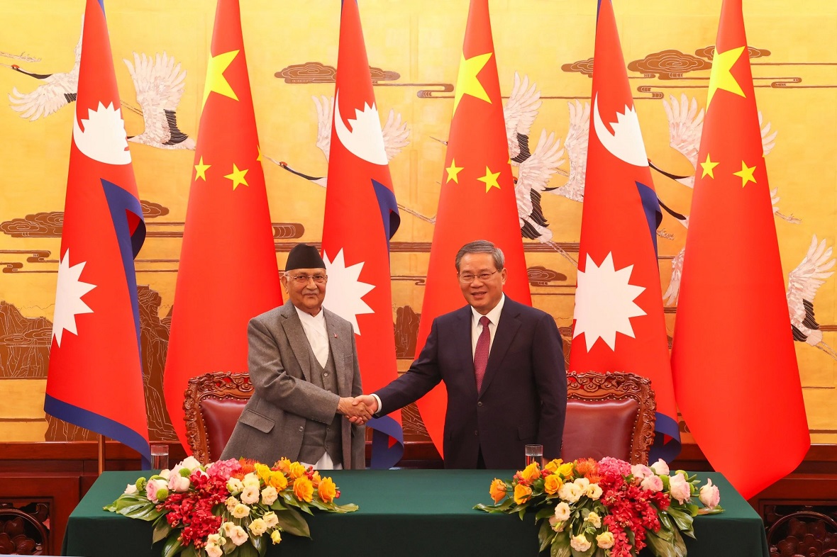 नेपाल र चीनबीच आठ सहमतिपत्रमा हस्ताक्षर